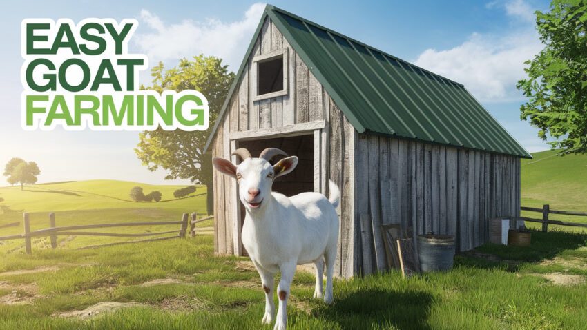 Affordable Goat Sheds for Easy Goat Farming