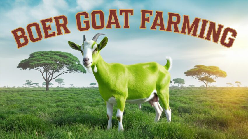 Boer Goat Farming in Nigeria