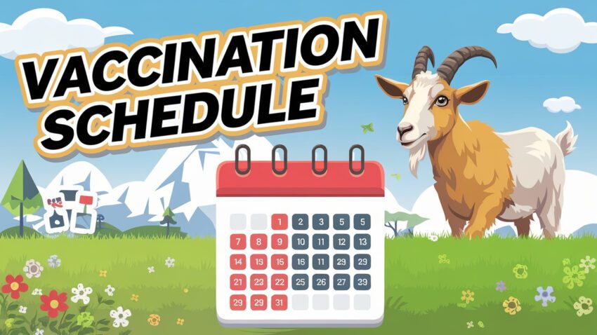 Goat Vaccination Chart